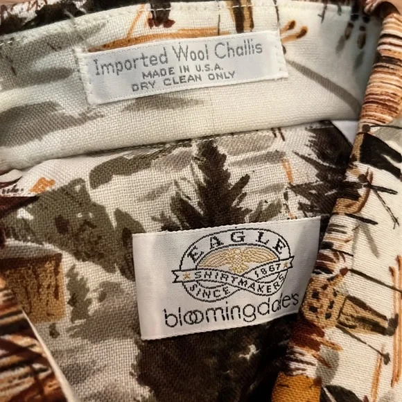 Vintage Bloomingdale's Ski Button Downnever worn